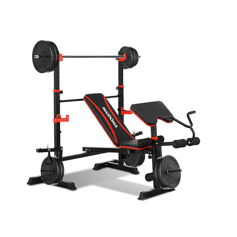 MAIDOMA 1500LBS Olympic Weight Bench Set