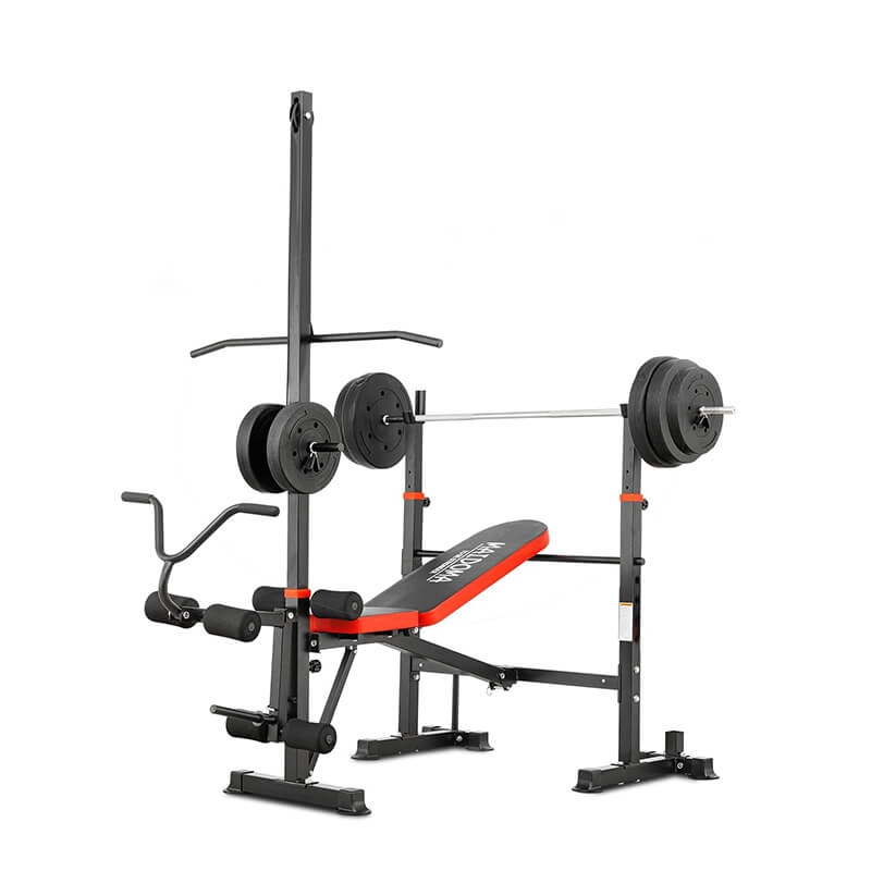 MAIDOMA 1500LB Weight Bench with Lat Pulldown and Leg Extension